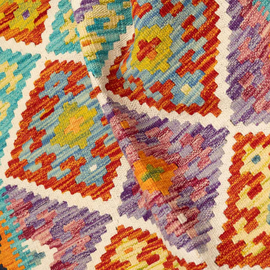 שטיח קילים אפגני 00 צבעוני 290*77