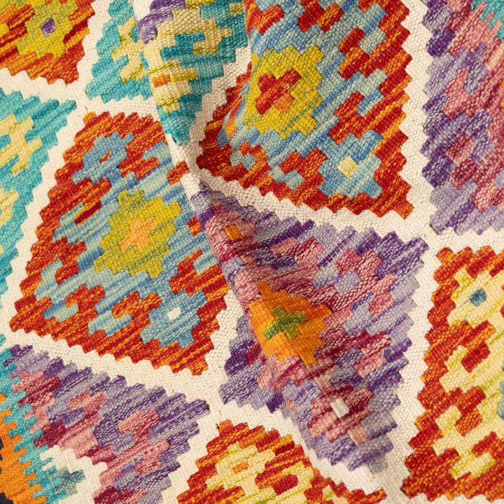 שטיח קילים אפגני 00 צבעוני 290*77