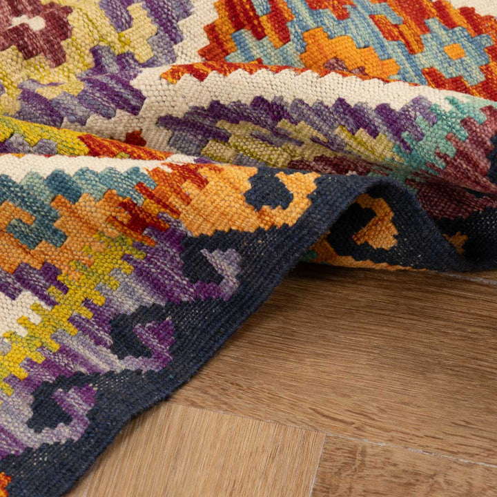 שטיח קילים אפגני 00 צבעוני 290*77