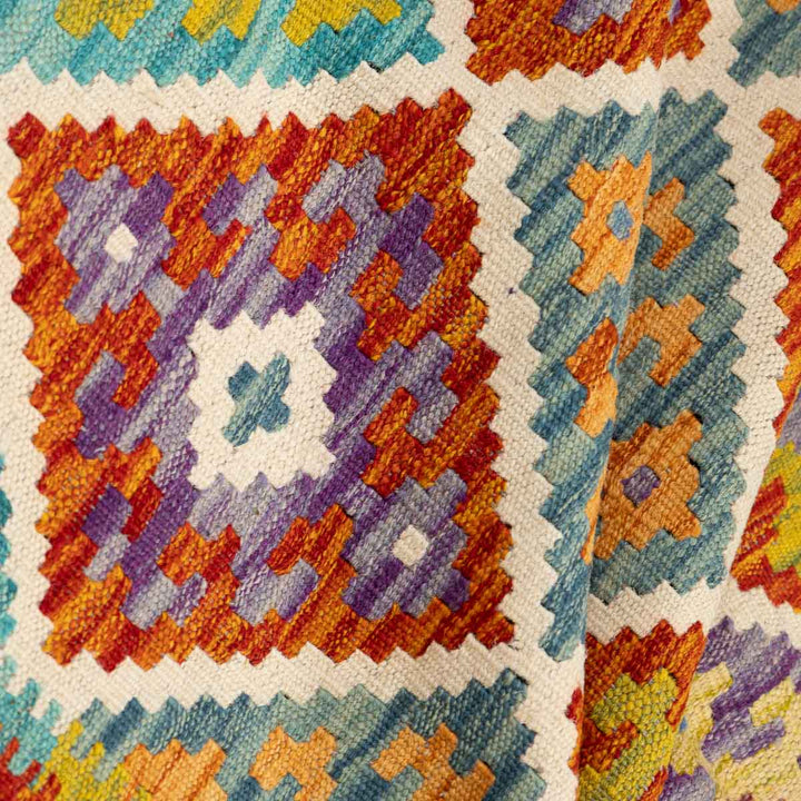 שטיח קילים אפגני 00 צבעוני 290*77