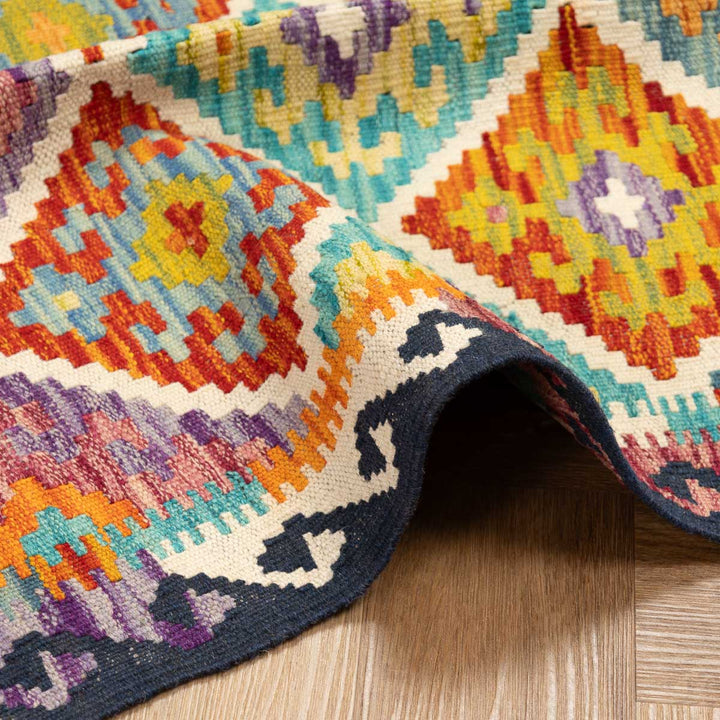 שטיח קילים אפגני 00 צבעוני 290*77