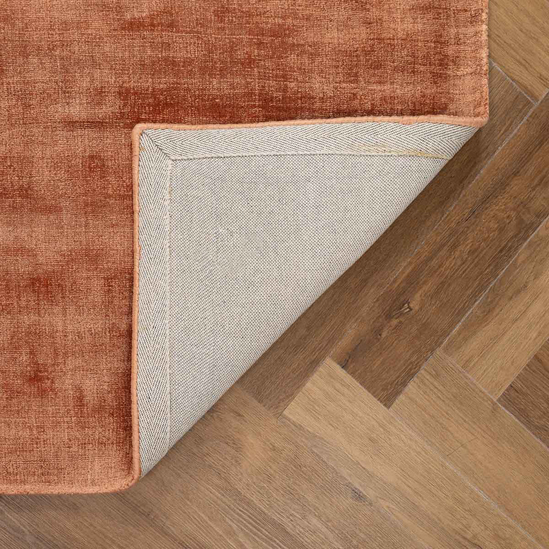 שטיח משי במבוק 01 טרקוטה | Bamboo Silk