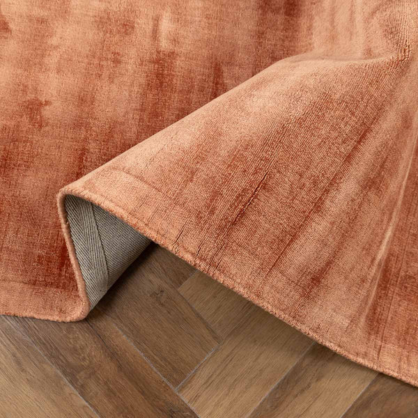 שטיח משי במבוק 01 טרקוטה | Bamboo Silk