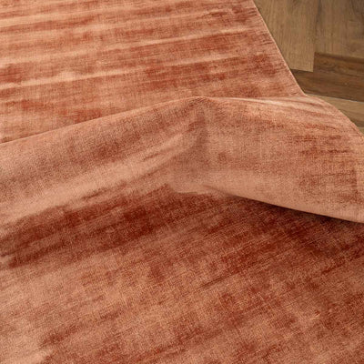 שטיח משי במבוק 01 טרקוטה | Bamboo Silk