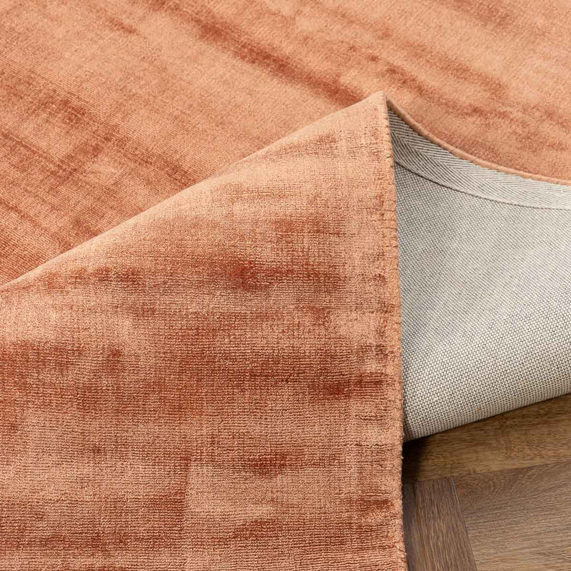 שטיח משי במבוק 01 טרקוטה | Bamboo Silk