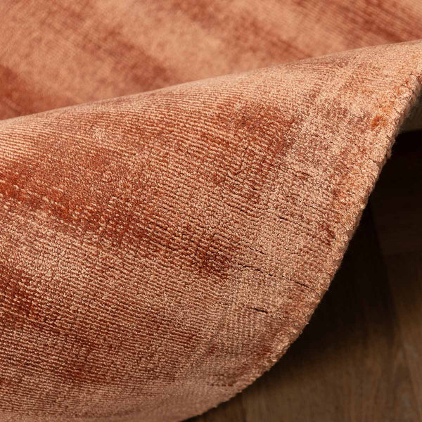 שטיח משי במבוק 01 טרקוטה | Bamboo Silk