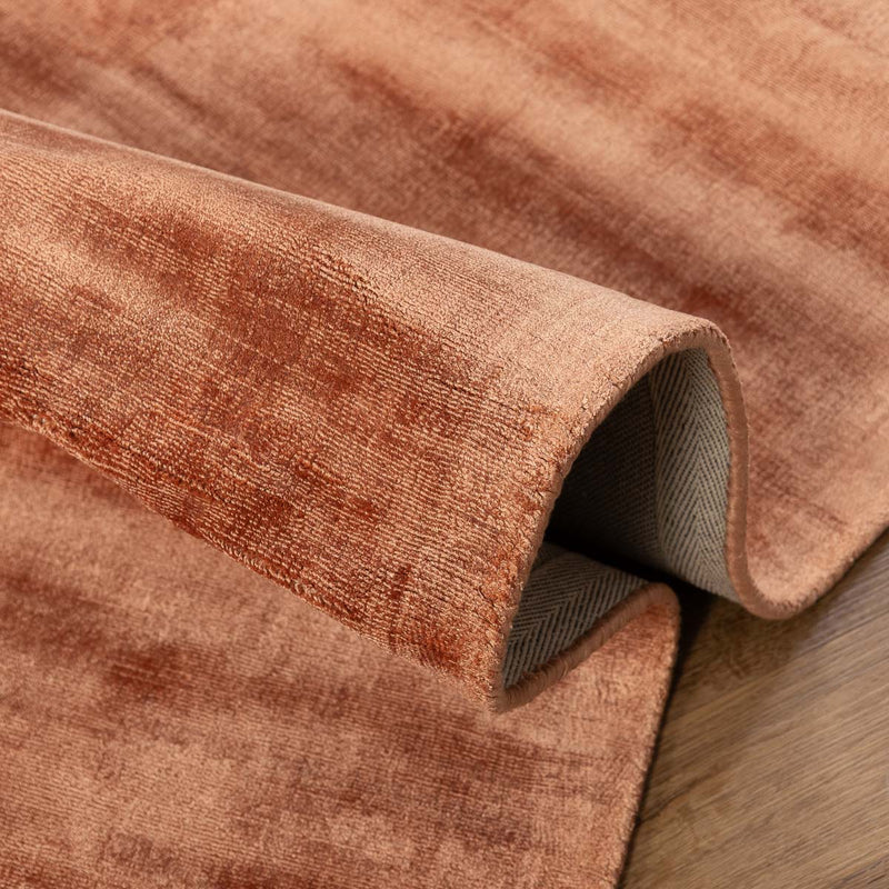 שטיח משי במבוק 01 טרקוטה | Bamboo Silk
