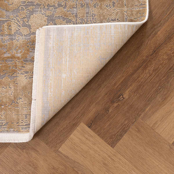 שטיח נול בוטיק 14 אפור\חרדל  | Nool boutique