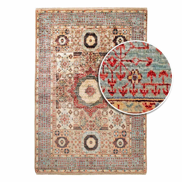 שטיח ממלוק 00 צבעוני 209*142 | Mamluk