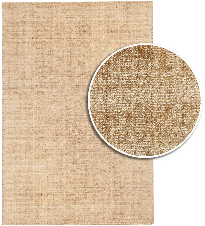 שטיח משי במבוק 02 DARK BEIGE