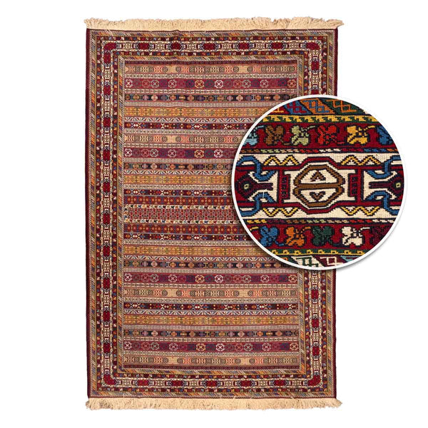 שטיח סומק פרסי 00 צבעוני 293*200 | Persian Sumak