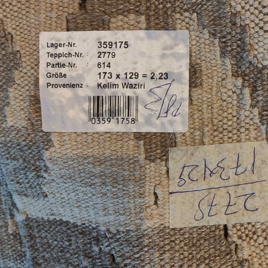 שטיח קילים ענתיק וואש 00 אפור 173*129