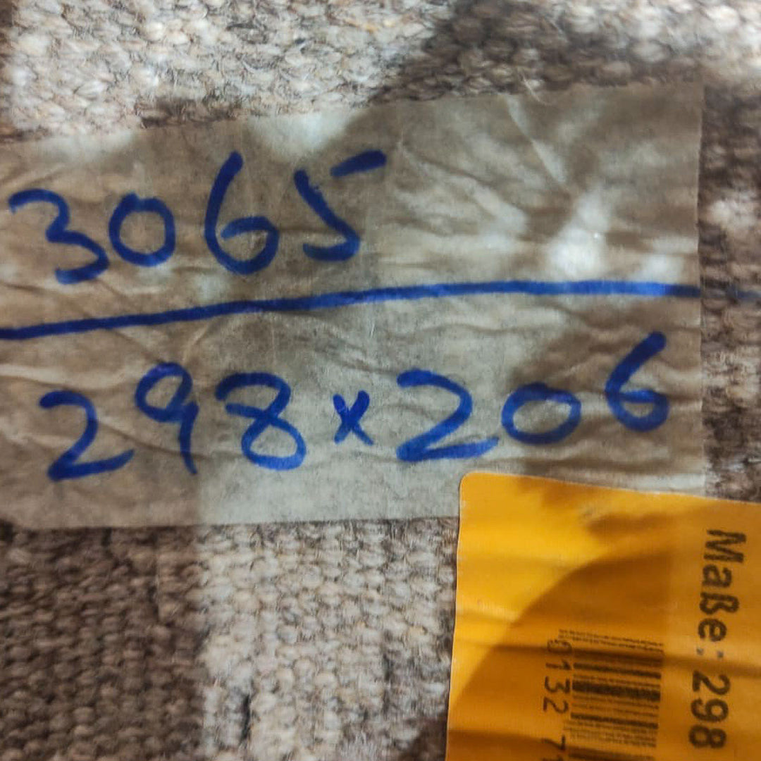 שטיח קילים ענתיק וואש 00 אפור\בז' 298*206