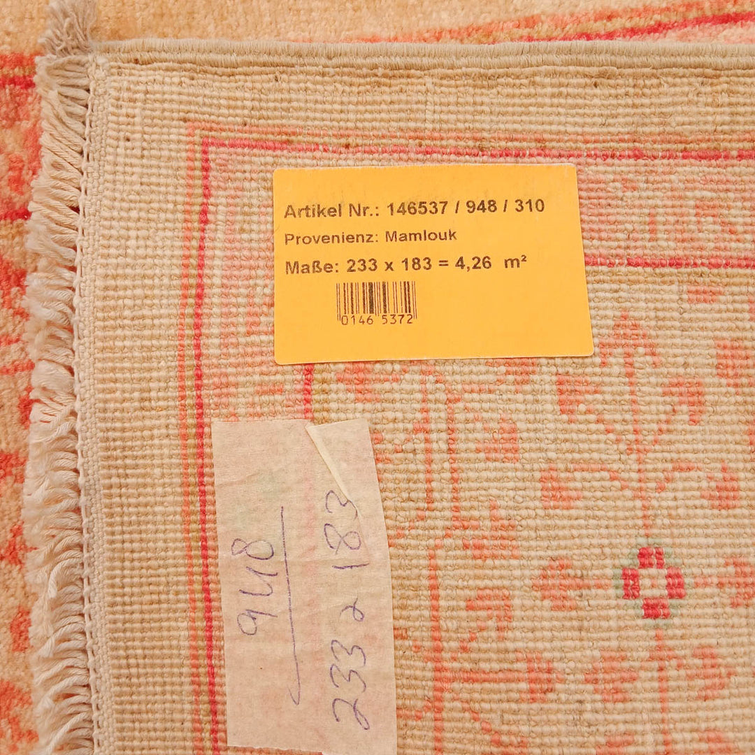 שטיח ממלוק בז' 233*183| Mamluk