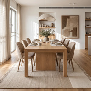 שטיח נובסה 01 | Nobsa beige, Clear Sunny Day, styled props.