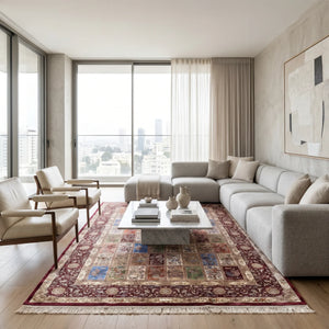 שטיח קום משי 11 צבעוני | QOM, Dreamy Morning Glow, styled props.