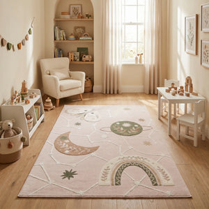 שטיח אבק כוכבים 01 בז', Dreamy Morning Glow, styled props.