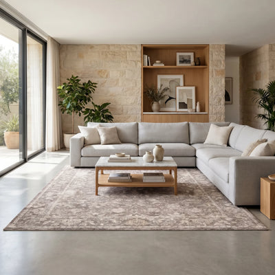 שטיח הריטאז' 05 אפור | Heritage, Dreamy Morning Glow, styled props.