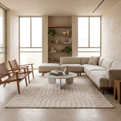 שטיח אורבן 02 קרם | URBAN, Dreamy Morning Glow, styled props.