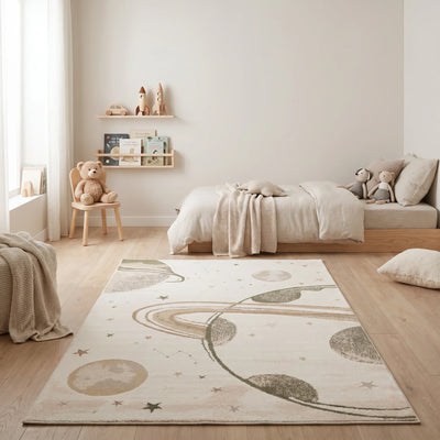 שטיח פלנטות 01 קרם, Dreamy Morning Glow, styled props.