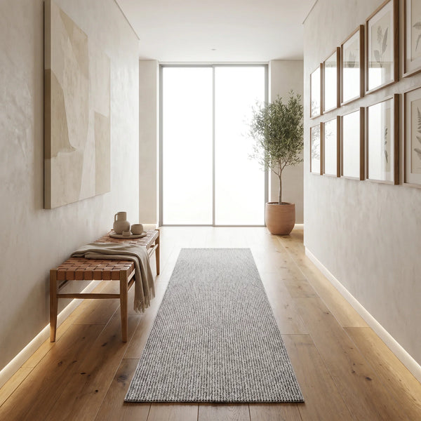 שטיח לופס 01 אפור כהה | Loops, Dreamy Morning Glow, styled props.