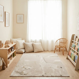 שטיח ג'ירף ושועל 01 בז', Dreamy Morning Glow, styled props.
