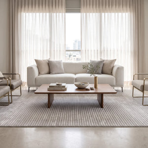 שטיח לונדון 21 אפור בהיר | London, Dreamy Morning Glow, styled props.