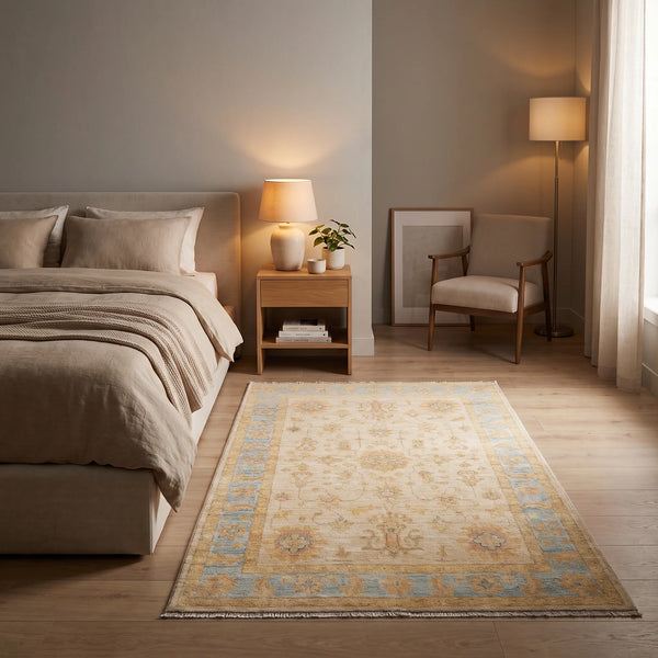 שטיח סופר זיגלר 00 בז'  Zigler | 99*154, Cozy Evening Mood, styled props.