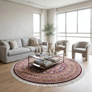 שטיח קום משי 15 אדום | QOM, Dreamy Morning Glow, styled props.