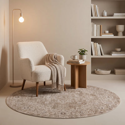 שטיח פארה 002 בז' | PERA, Dreamy Morning Glow, styled props.