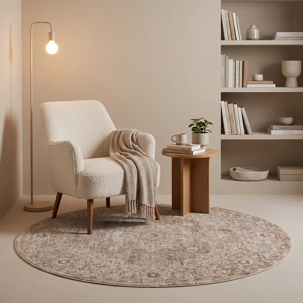 שטיח פארה 002 בז' | PERA, Dreamy Morning Glow, styled props.