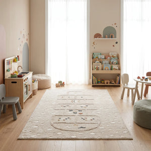 שטיח קלאס 01 קרם, Dreamy Morning Glow, styled props.