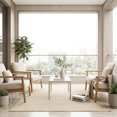 שטיח חבל נועם 10 בז' | Noam, Dreamy Morning Glow, styled props.