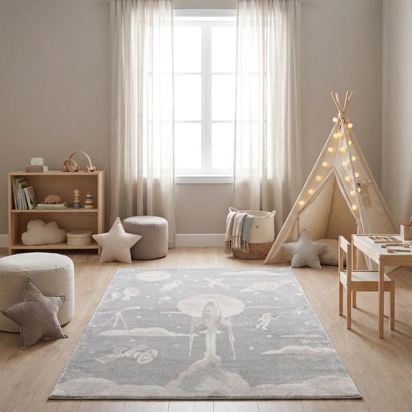 שטיח חלל 01 אפור, Dreamy Morning Glow, styled props.