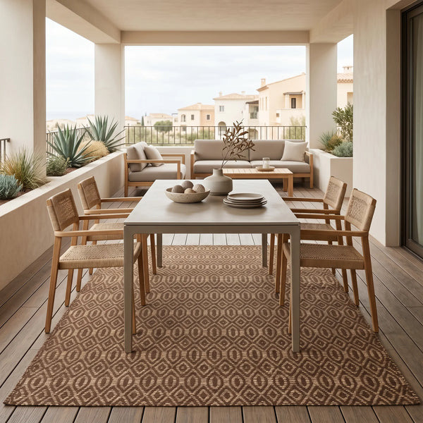 שטיח מיקונוס 01 חום | Mykonos, Dreamy Morning Glow, styled props.