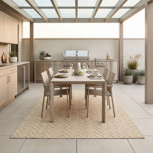 שטיח ונציה 05 בז' | Venice Indoor/Outdoor Rug, Dreamy Morning Glow, styled props.