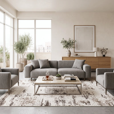 שטיח פריים 01 קרם/בז' | Prime, Dreamy Morning Glow, styled props.