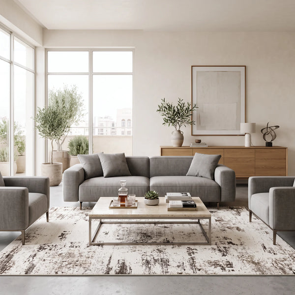 שטיח פריים 01 קרם/בז' | Prime, Dreamy Morning Glow, styled props.