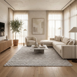 שטיח אורבן 03 אפור | URBAN, Dreamy Morning Glow, styled props.