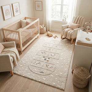 שטיח קלאס 01 קרם, Dreamy Morning Glow, styled props.