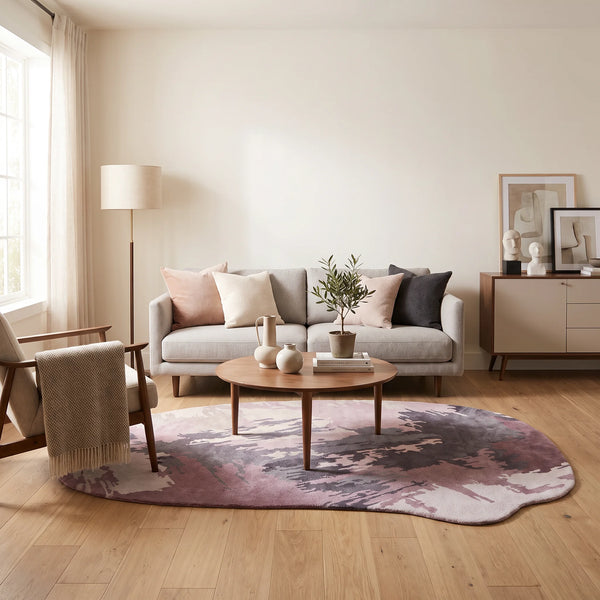 שטיח נול אמורפי 05  | NOOL Amorphic, Dreamy Morning Glow, styled props.