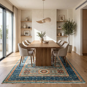 שטיח ממלוק 00 צבעוני 294*208 | Mamluk, Clear Sunny Day, styled props.