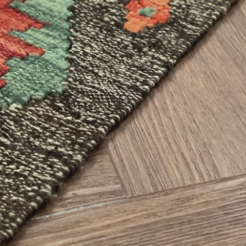 שטיח קילים אפגני 00 צבעוני 302*90