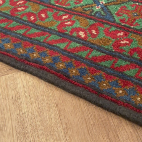 שטיח  אפגני בוכרה 00 כחול 198*151  | Bokhara Rug
