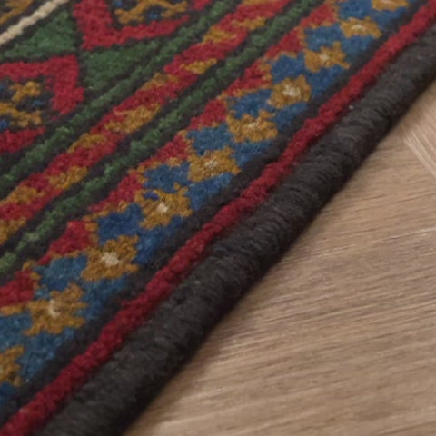 שטיח אפגני בוכרה 00 כחול 238*172 | Bokhara Rug