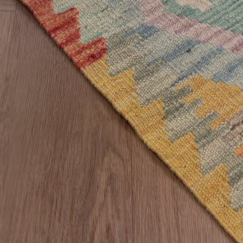 שטיח קילים אפגני 00 צבעוני 198*82