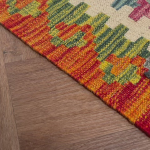 שטיח קילים אפגני 00 צבעוני 294*81