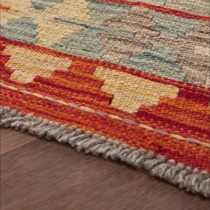 שטיח קילים אפגני 00 צבעוני 237*170