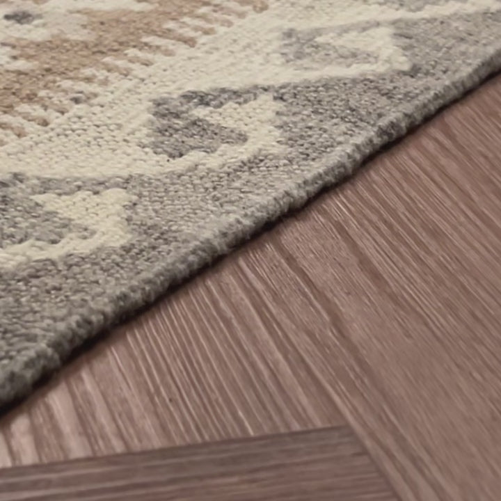 שטיח קילים ענתיק וואש 00 אפור 246*159