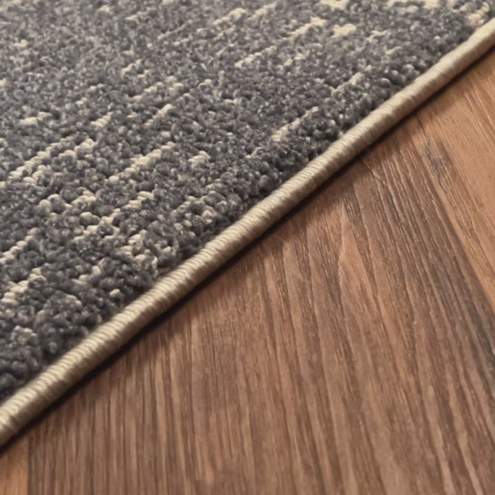 שטיח מונקו חלק 01  אפור ג'ינס | Monaco